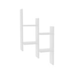 Wall shelf Tabal pakoworld in white shade 49.4x14.5x85cm