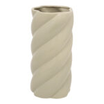 Vase Dermel pakoworld ceramic in marble look D12x25cm
