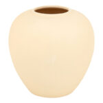 Vase Vegen pakoworld ceramic in cream color D22x24cm