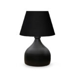 Table lamp PWL-1068 pakoworld Å27 black D22x32cm