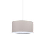 Atop pakoworld E27 ceiling lamp in gray shade D24x15cm