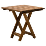 Table Retto pakoworld beech walnut impregnation 45x45x48cm