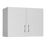 Cabinet Zelia pakoworld 2 doors white 79x42x60cm