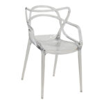 Chair Ramsei pakoworld PC clear 55x53x84cm