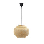 Ceiling light Forsy Inart E27 natural bamboo D42÷37cm