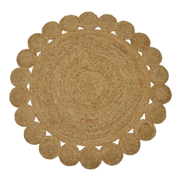 Carpet Voni Inart natural jute D100x1cm