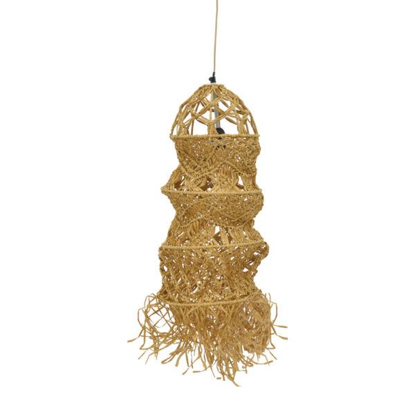 Ceiling lamp Frola Inart E27 natural Ö25x115cm