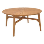 Colen pakoworld teak wood table in natural shade Ö180x75cm
