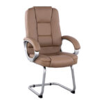 Visitor's chair with PU Camel Sora HM1144.09 63x67x112 cm