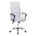 Office chair HM1000.04 White Mesh chromed leg 61x58x118