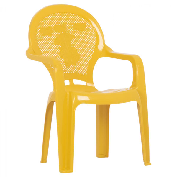 CHILDREN'S CHAIR HM5824.06 YELLOW 36.5x36.5x56.5
