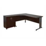 Office set 2 pieces in wenge color HM10201.02L