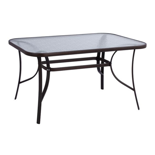 Table Bruno Metallic Brown 140Χ80Χ72 HM5106.02