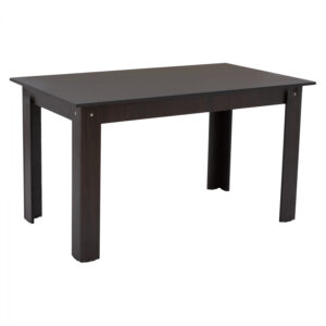 KITCHEN TABLE KELVIN, WENGE, ΗΜ2429.02 140x80x77 cm.