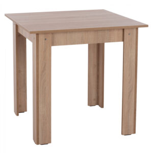 KITCHEN TABLE KELVIN HM2427.01, SONOMA OAK, 80x80x77 cm.