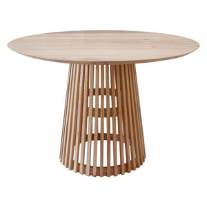 ROUND TABLE FRANTZ MINDI WOOD NATURAL COLOR Φ150x78Hcm.HM9457.01