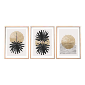 Canvas painting Envazy pakoworld triptych with digital printing 30x3x40cm