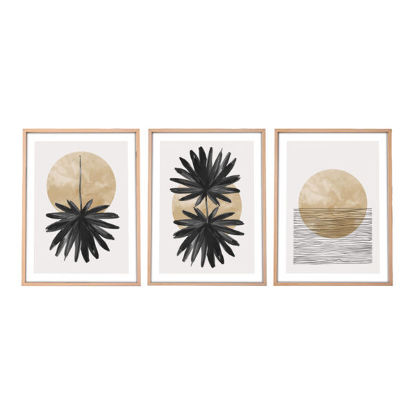 Canvas painting Envazy pakoworld triptych with digital printing 30x3x40cm