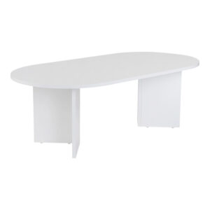 Coffee table Tabletod pakoworld in white color 119x60x40cm
