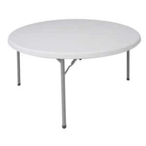 One-piece catering-conference table Comfort pakoworld white round D150x74cm