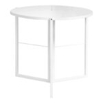 Foldable able Talen pakoworld in white color D80x74cm