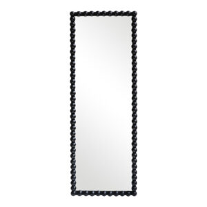 Ledalo pakoworld wood mirror in black shade 45x4.5x130cm