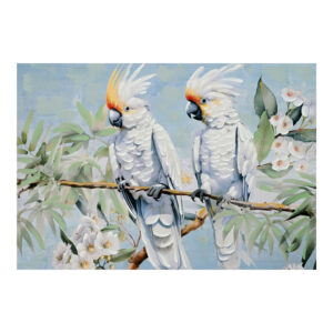 Canvas painting Parote É Inart 100x3x70cm