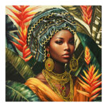 Canvas painting Gangalo Inart 100x3x100cm