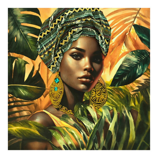 Canvas painting Gangalo É Inart 100x3x100cm