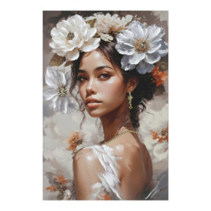 Canvas painting Lilibet É Inart 60x2.5x90cm