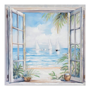 Canvas painting Deive É Inart 80x3x80cm