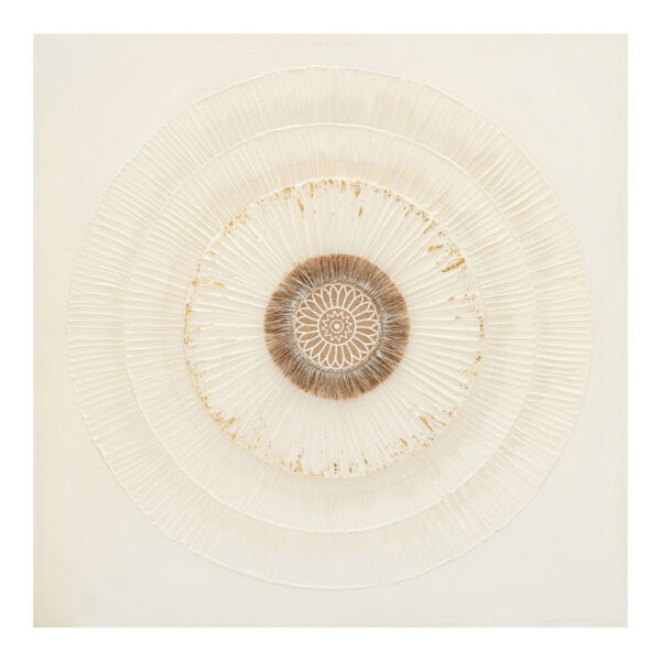 Canvas painting Circled Inart 80x3x80cm