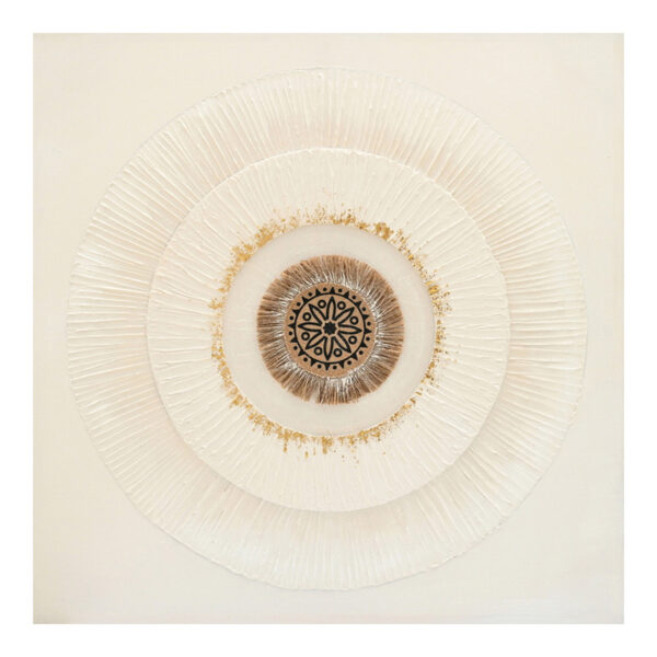 Canvas painting Circled I Inart 80x3x80cm