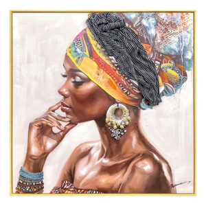 Painting on canvas Jalo É Inart with frame 80x3.5x80cm