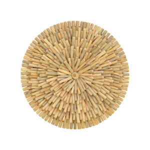 Wall decorative Decofy Inart drift wood in natural color D60x5cm