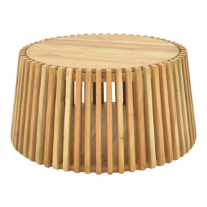 Table with storage space Nesta pakoworld acacia wood in natural shade Ö70x33cm
